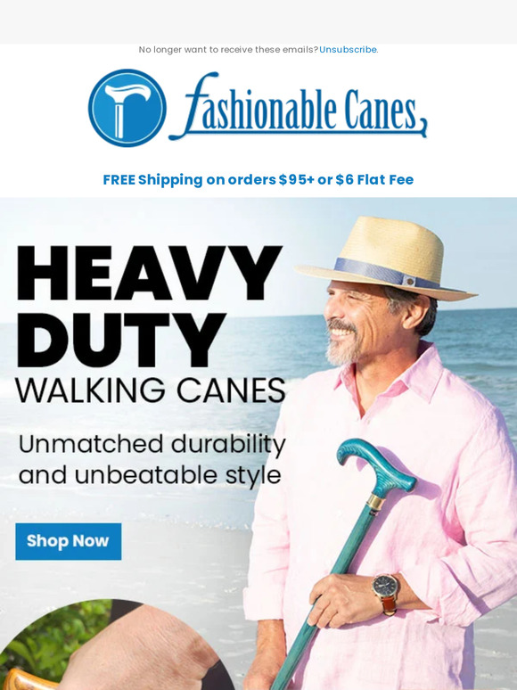 Elegant Canes that are Tailored for the Tall