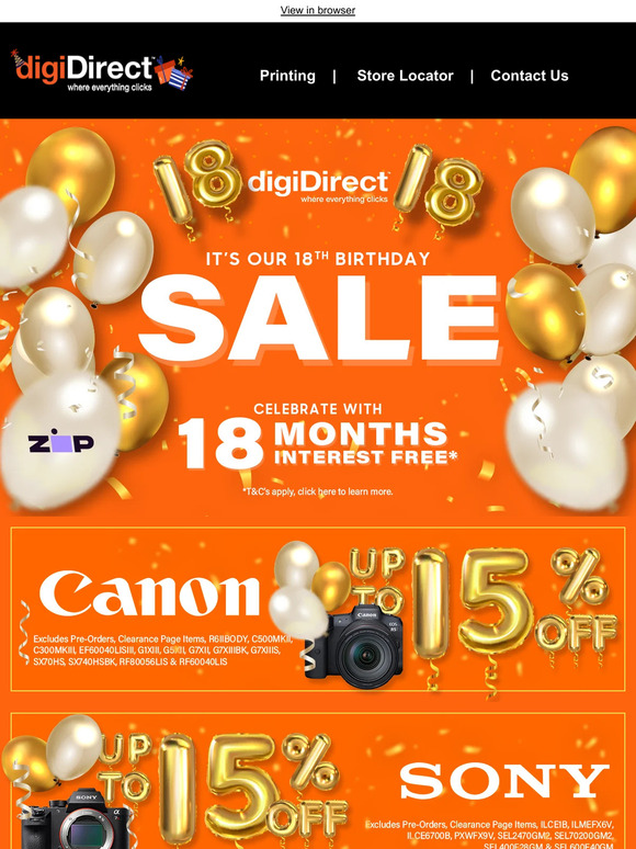 Our Birthday SALE Starts NOW! 🎉🎈🥳