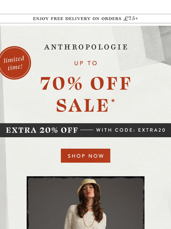 Drop. Everything. EXTRA 20% off sale!