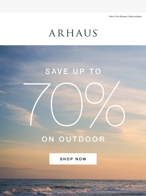 Up to 70% Off Outdoor Favorites