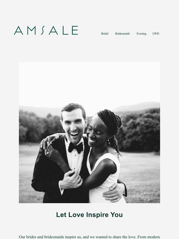 Get Inspired by Real Amsale Brides