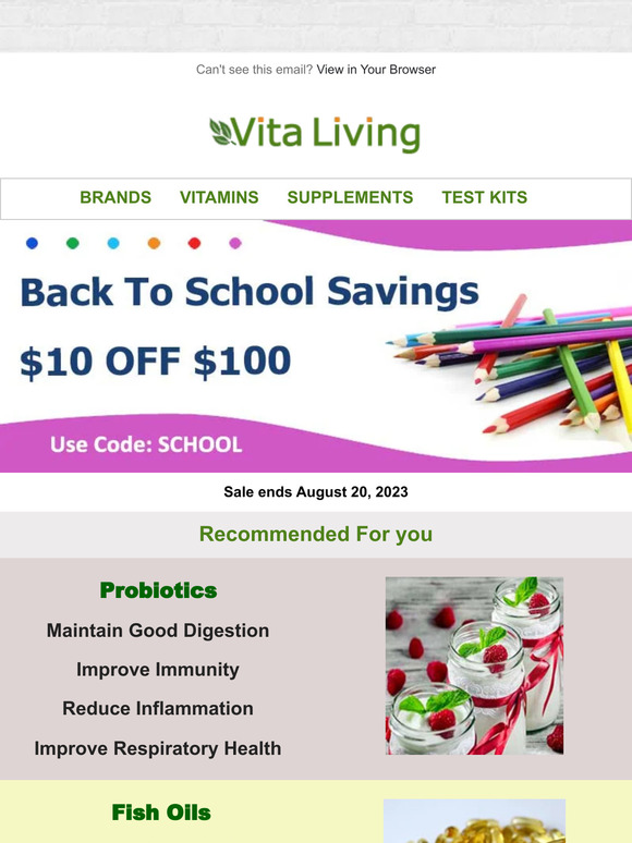 Back To School Sale Starts Now!