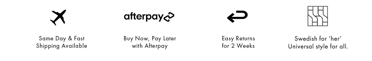 For Her. Afterpay Available.