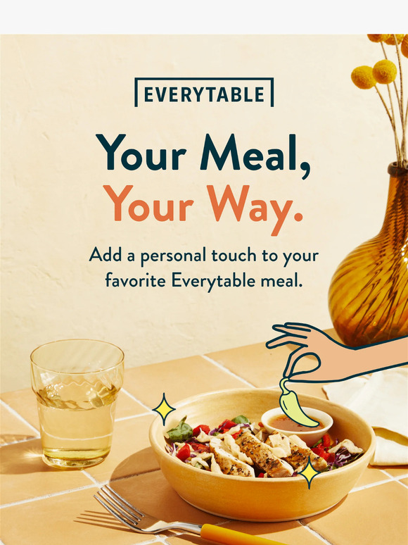 Plus up your Everytable meal 😋