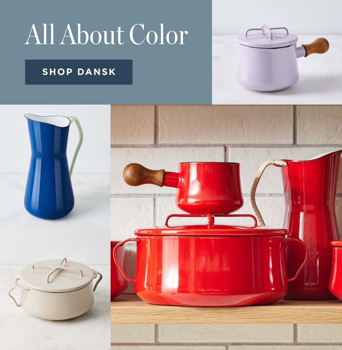 Food52: Dansk classics we love, in every color of the 🌈