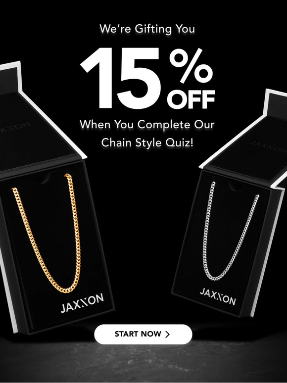 Jaxxon: Find The Perfect Chain + Get 15% OFF Milled