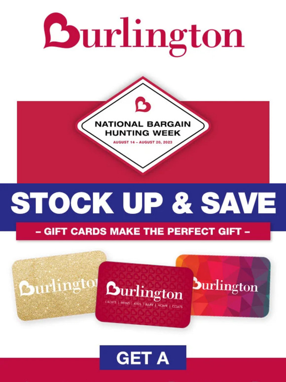 Burlington Gift Card Balance Check