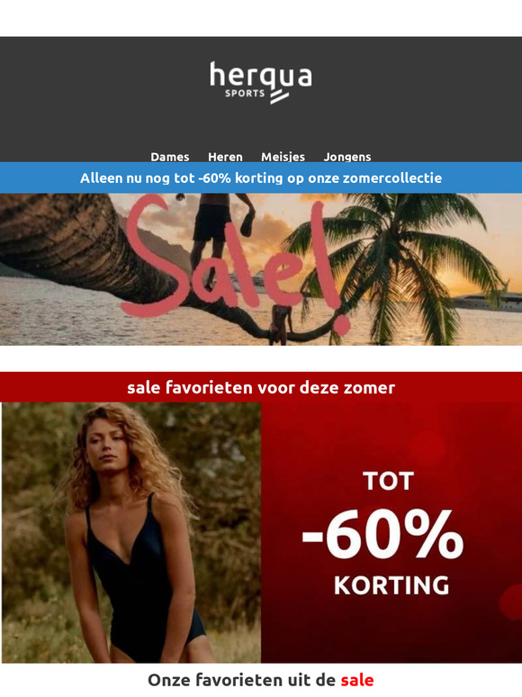 Alleen nu nog tot -60% korting