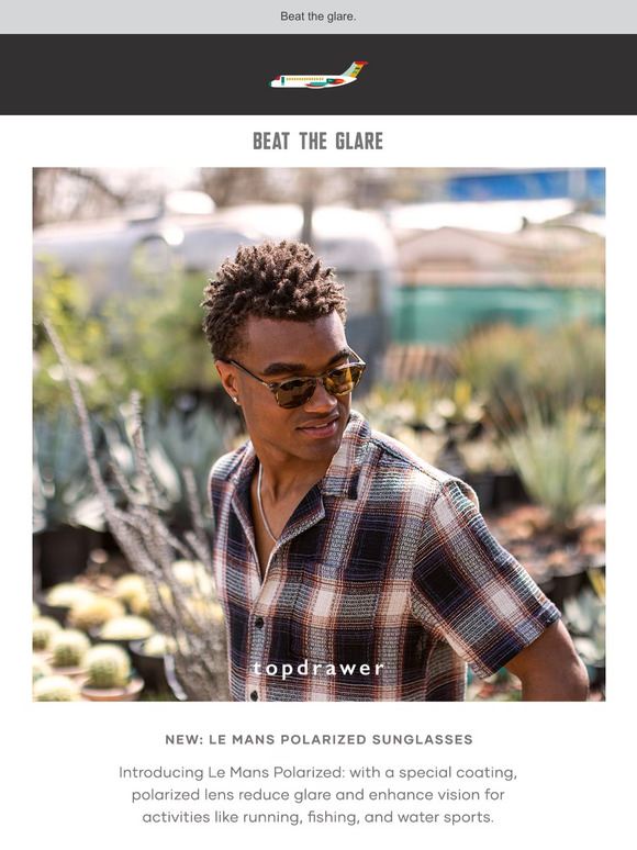 NEW: Le Mans Polarized Sunglasses.