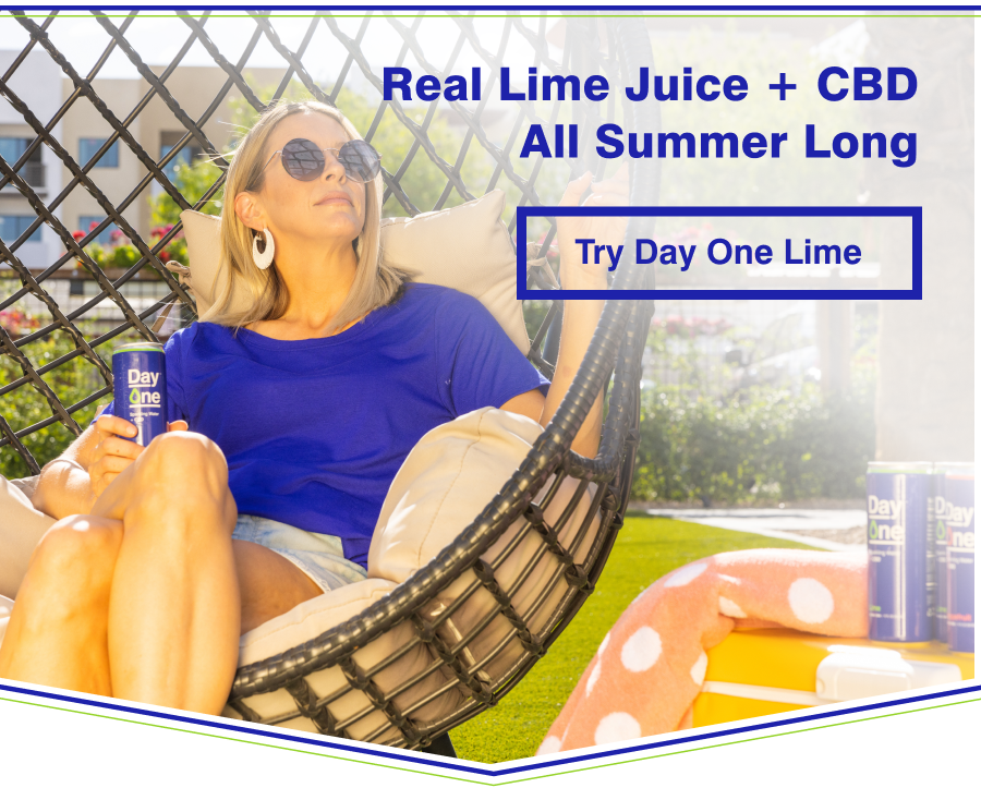 Real Lime Juice + CBD All Summer Long