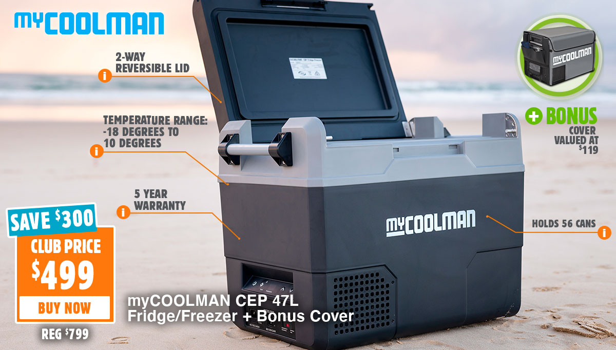 myCOOLMAN CEP 47L Fridge/Freezer