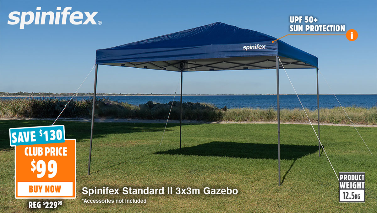 Spinifex Standard II 3x3m Gazebo
