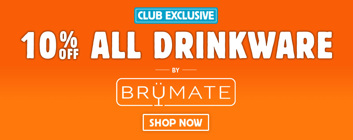 10% Off All Drinkwear by Brumate