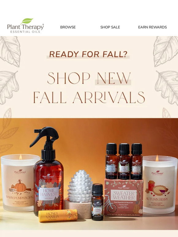 Fall Products Plant Therapy: 🍁 Fall products are HERE! 🍁 | Milled