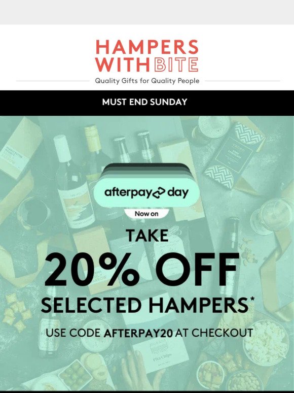 Our AfterPay Sale is HERE 🔥