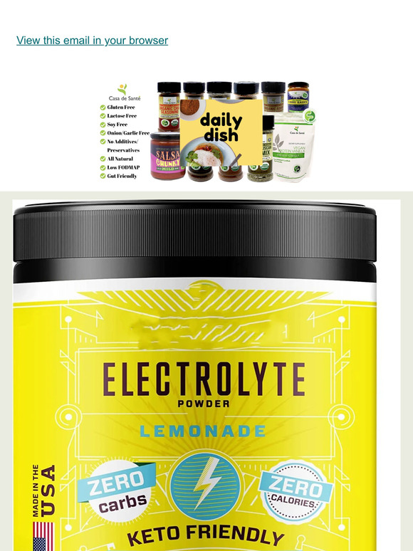 Best Low FODMAP Electrolyte Drinks