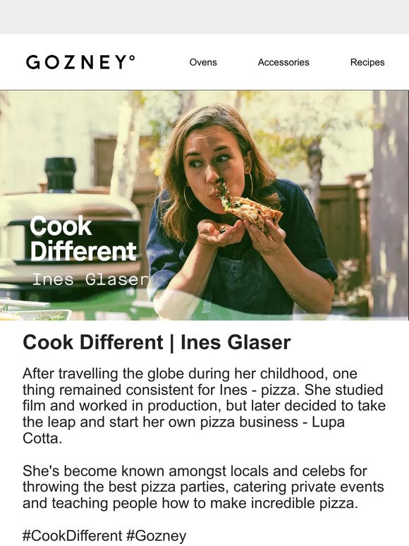 Cook Different | Ines Glaser⁠