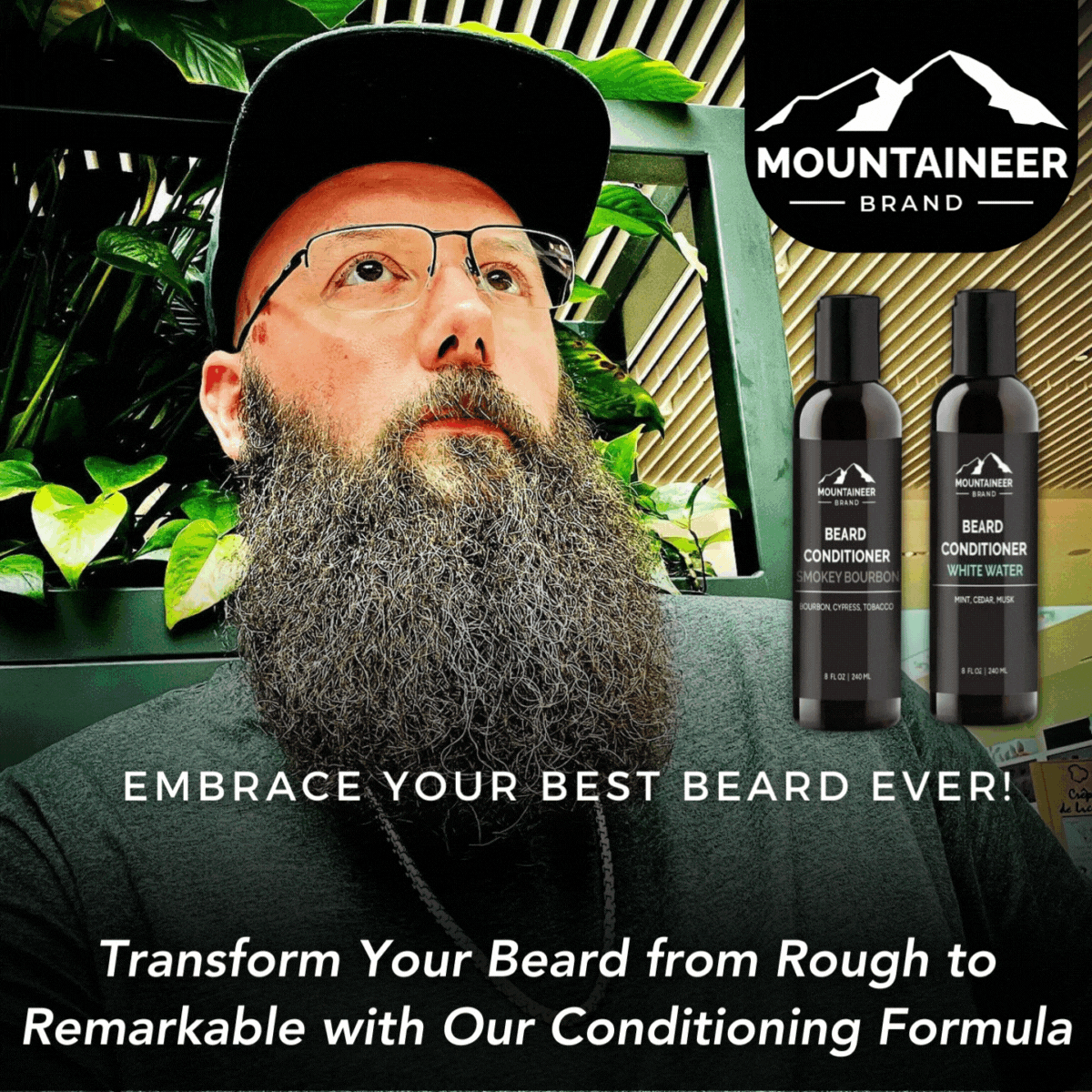 Mountaineer Brand 🧔Transform Your Beard from Rough to Remarkable with Our Conditioning Formula💪
