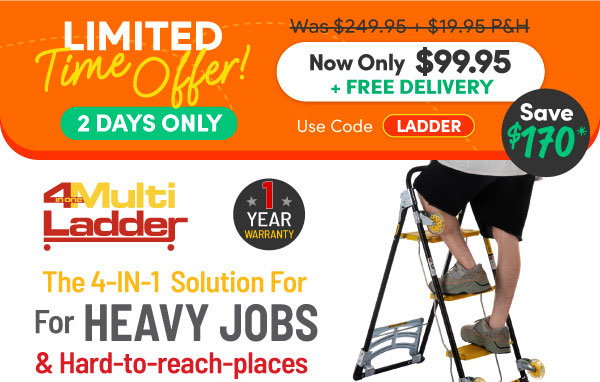 4-in-1 Ladder Offer