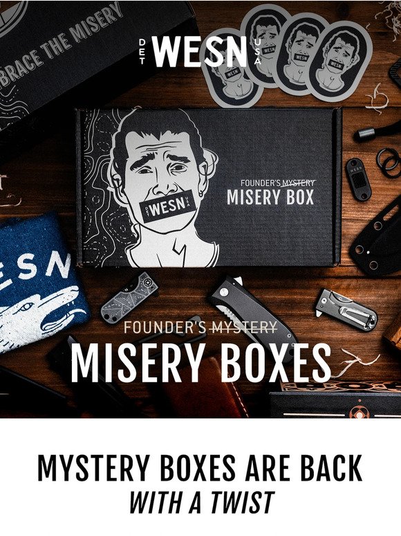 LIMITED DROP: Founder's Mystery Boxes 📦