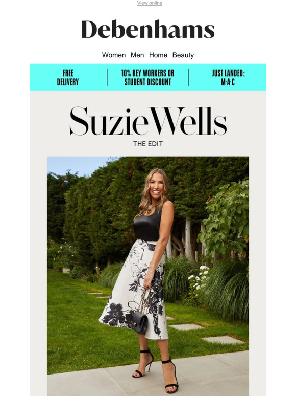 Debenhams Introducing Suzie Wells The Edit Milled