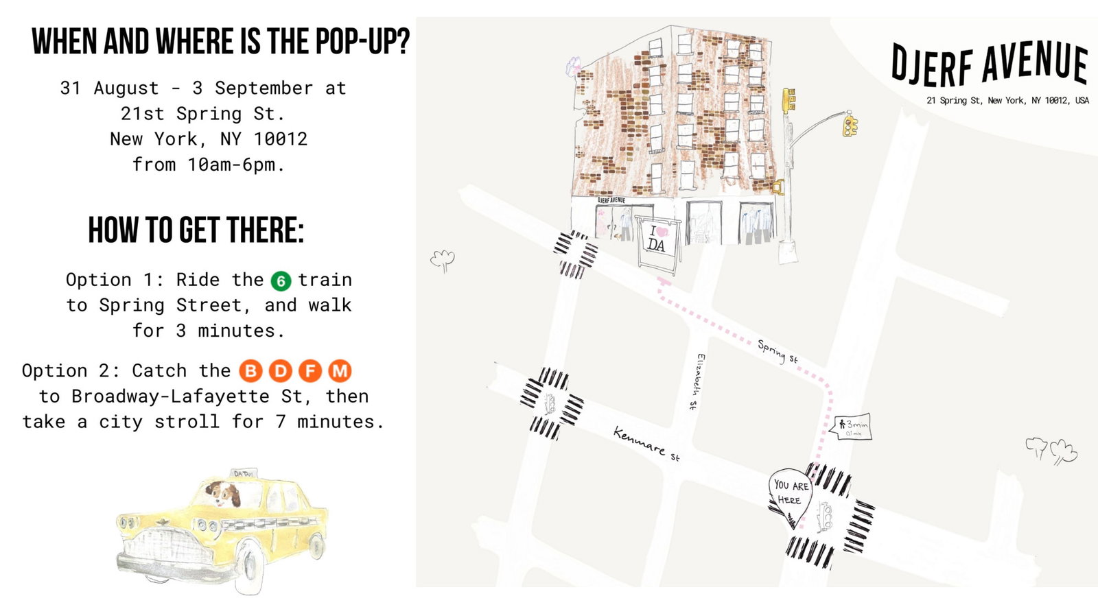 Djerf Avenue: NYC POP UP 🗽 We are so excited to meet you 🤍 | Milled