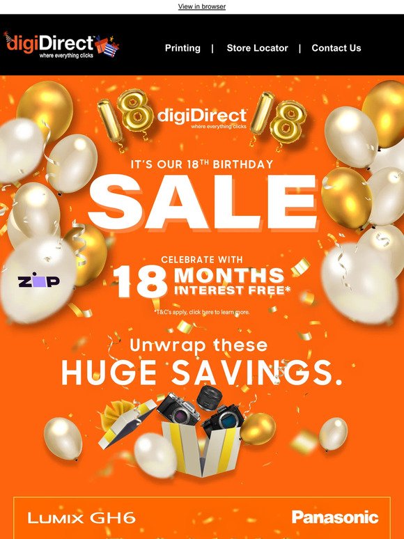 🎁 BONUS Lenses, Gift Cards & HUGE Savings! Crazy Birthday Deals 🎁