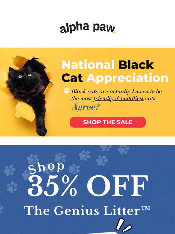We dropped the price on our Genius Litter... 35% OFF