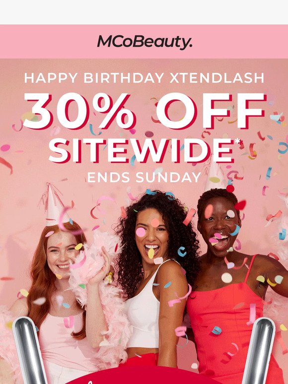 30% Off Sitewide* Celebrations! 🎉