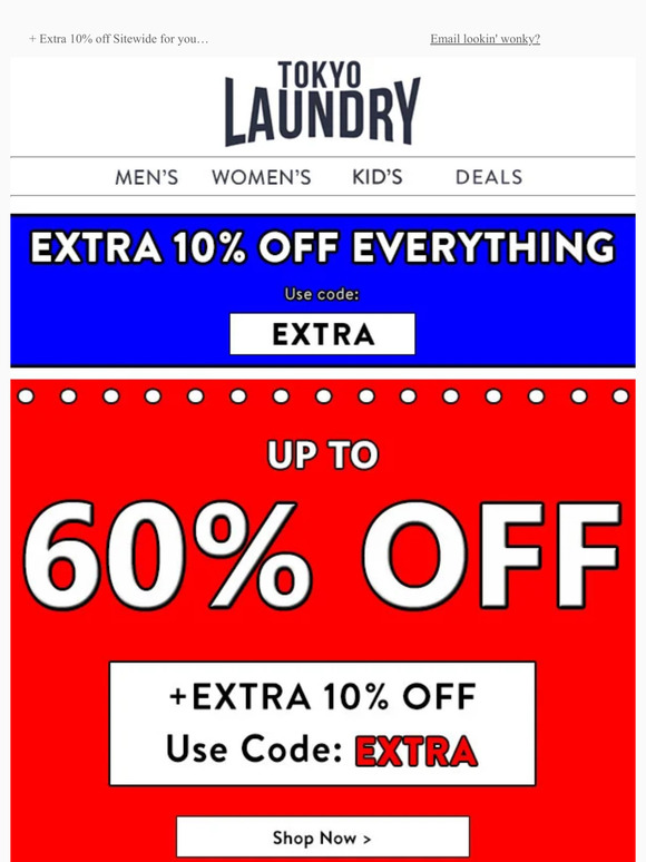 🚨 Up to 60% off Clearance!