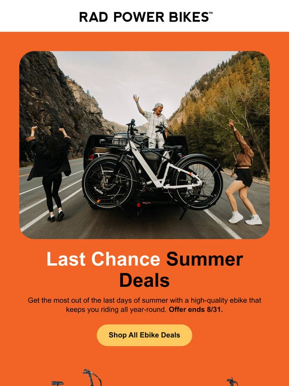 Last Chance Summer Sale ☀️