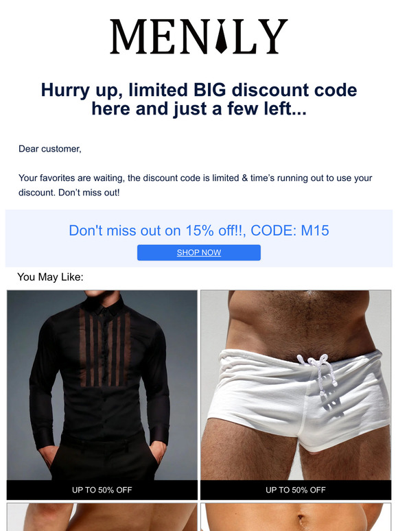 Hurry up, limited BIG discount code here and just a few left...
