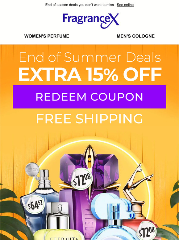 Goodbye Summer Hello Extra 15% Off