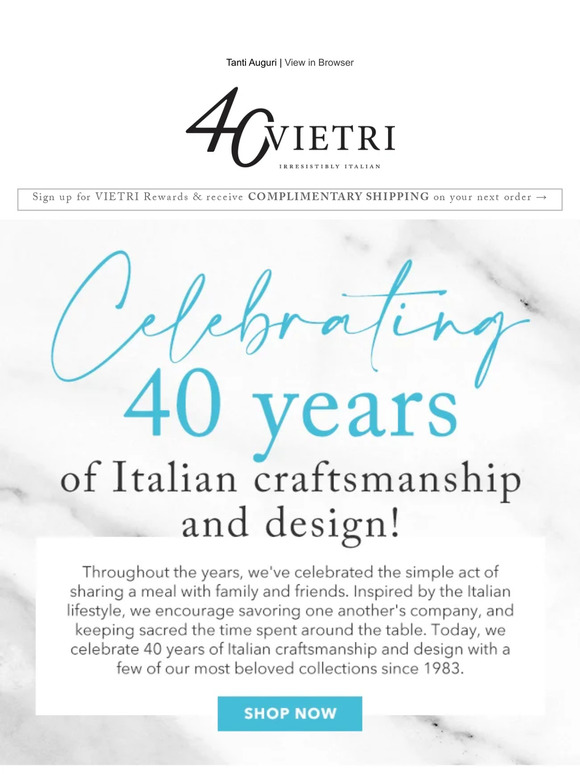 Celebrating 40 years!
