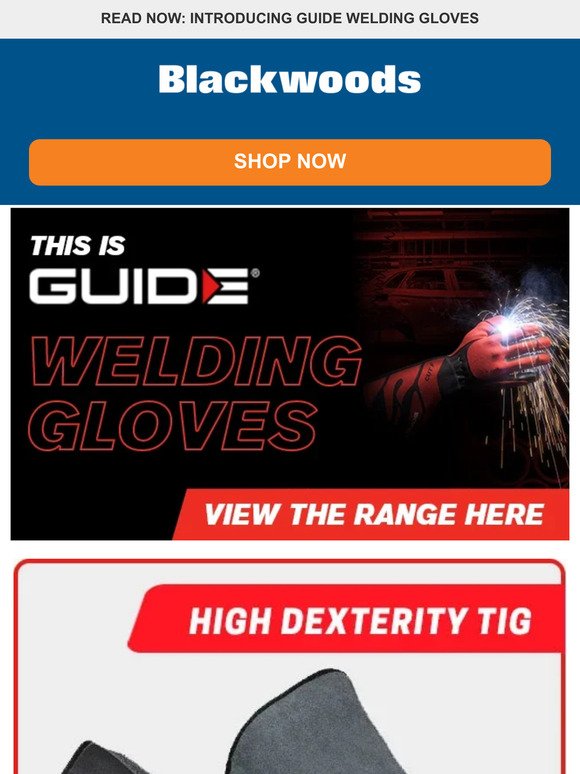 This is GUIDE: Welding Gloves