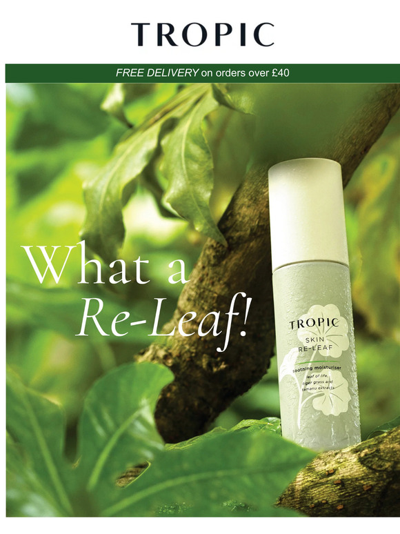 Tropic Skincare SKIN RELEAF IS BACK! 🍃 Milled