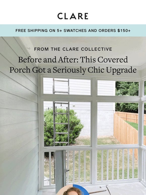 A porch makeover you HAVE to see