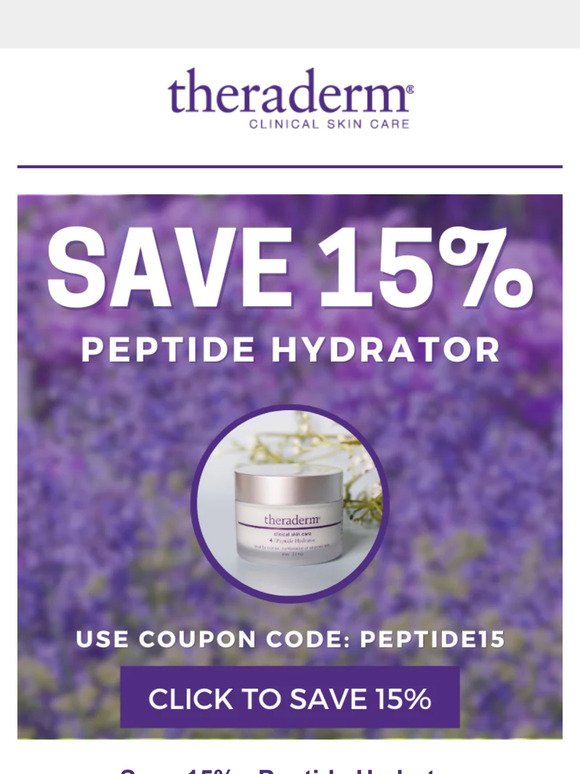 Unlock 15% Off Our Best-Selling Peptide Hydrator – Limited Time Only!