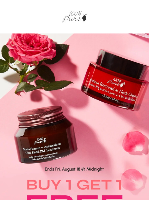 Twice the Hydration | Moisturizer BOGO is on!