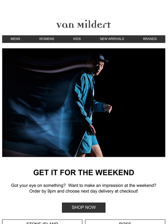Buy Now, Get It For The Weekend...