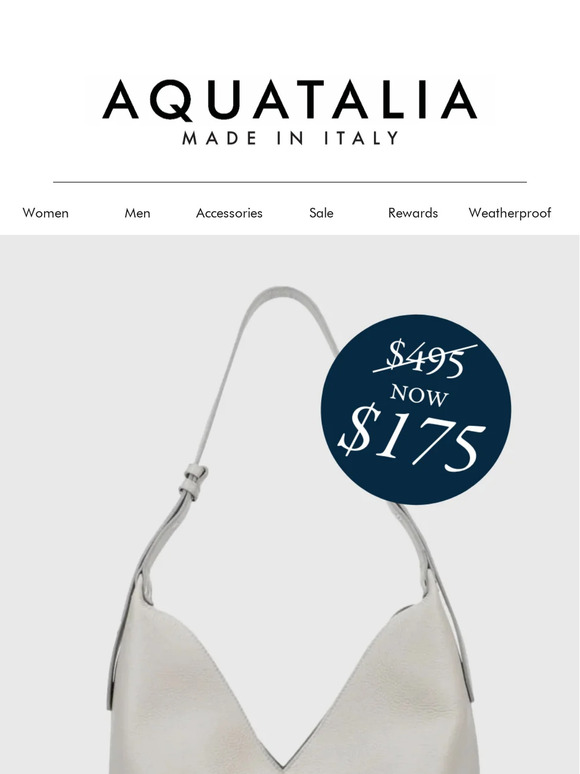 Aquatalia Women's Rimini Hobo