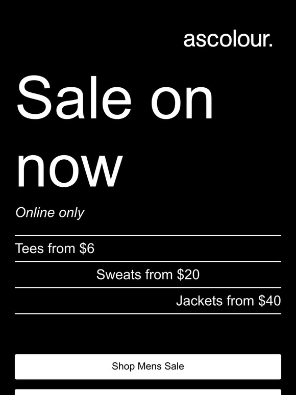 DON'T MISS OUT 💥 Sale Reminder