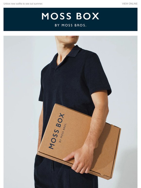 50% off Moss Box clothing subscription