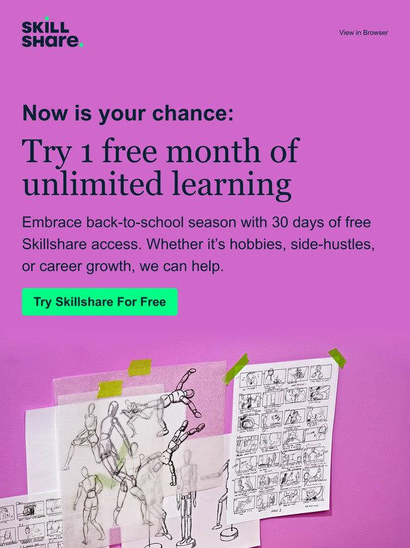 Start Your Year of Growth With 30 Free Days