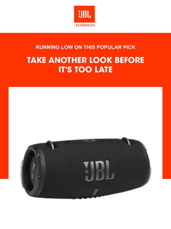 Status of a popular JBL product you shopped