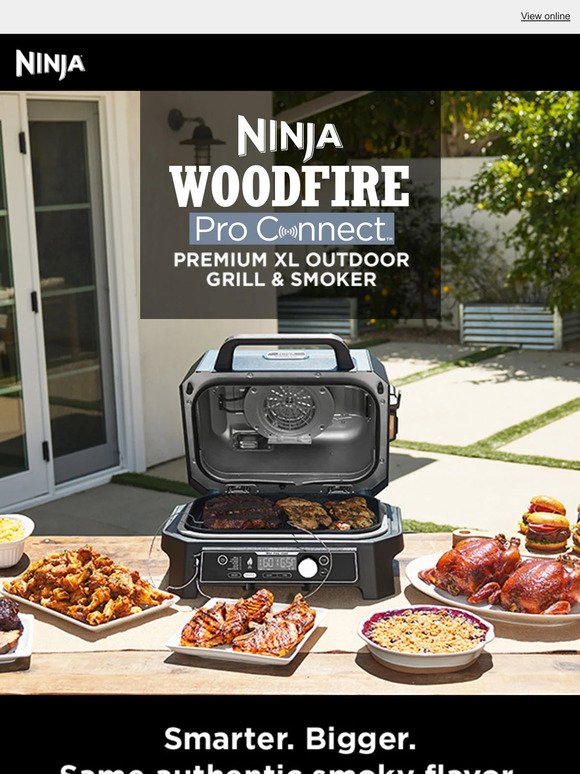 The new Ninja Woodfire™ is here 🙌