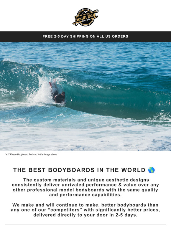 The Best Bodyboards in the World 🌎