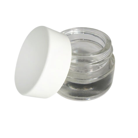 Image of Petit pot en verre transparent 7 ml