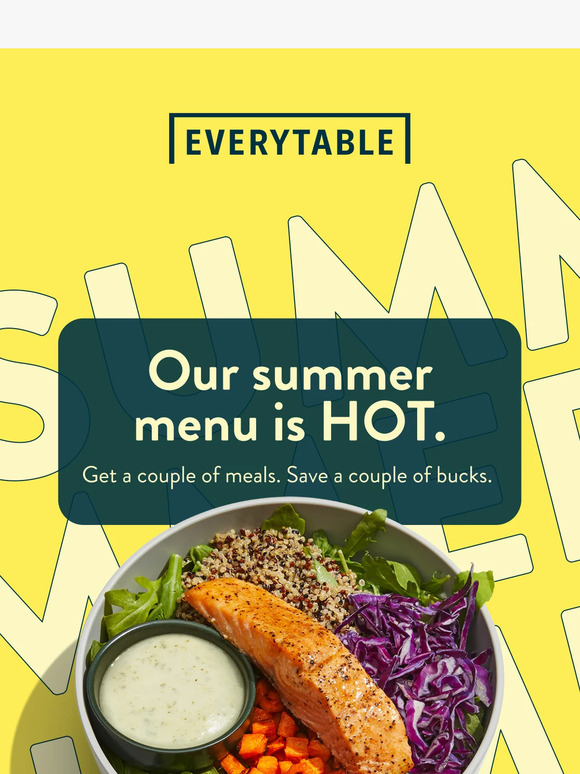 Summertime savings ☀️