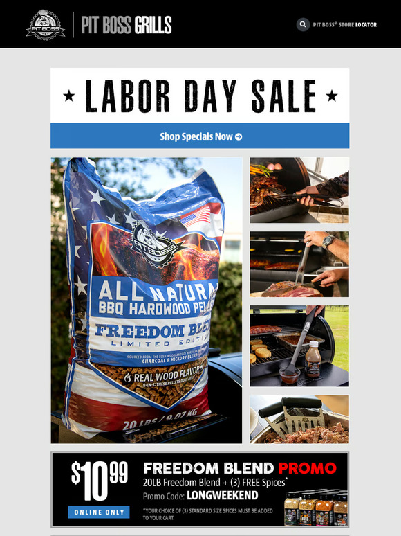 Pit Boss Grills labor day Milled